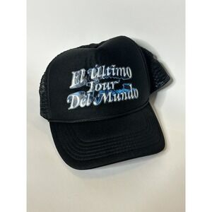 Bad Bunny Hat Adult Adjustable Snapback El‎ Ultimo Tour Del Mundo Mesh Concert